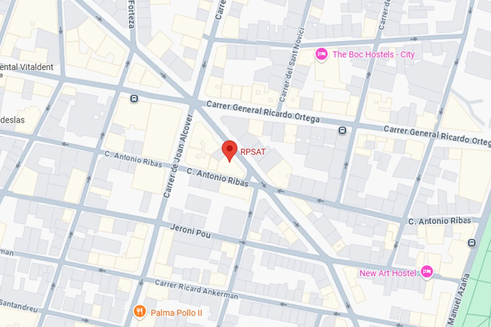 mapa sat samsung palma de mallorca